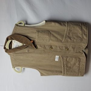 Mens Liful Minimal Garment Works Vest Uniform Fit Size M